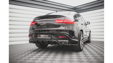 Dokładka Mercedes-Benz GLE 63 AMG C292 Zderzak Tył Gloss Black