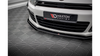 Splitter Volkswagen Scirocco III R Front Pro + flaps Black