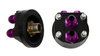 Podstawa Adapter relokator filtra Oleju Turboworks AN8 Czarny