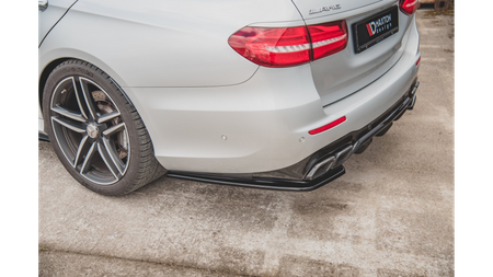 Splitter Mercedes-Benz E63 AMG S213 Rear Side Gloss Black