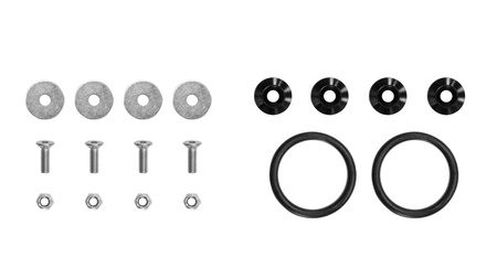Bumper Trunk Fasteners Quick Release Black
