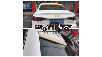 Spoiler Audi A4 B9 Gloss Black