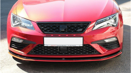 Splitter Seat Leon Cupra FR III Facelift Front v.3 Gloss Black