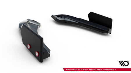 Splitter BMW 1 F20 M-Pack Rear Side + Flaps Facelift v.5