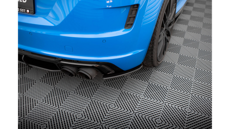 Splitter Audi TT 8S S-Line Facelift Rear Side Street Pro Black