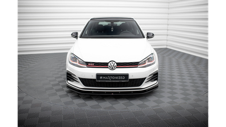 Splitter Volkswagen Golf 7 Facelift GTI przód v.1 Gloss Black