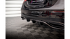 Splitter Mercedes-Benz S W223 Rear Central with Diffuser Gloss Black