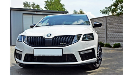 Splitter Skoda Octavia III RS Front v.1 Gloss Black