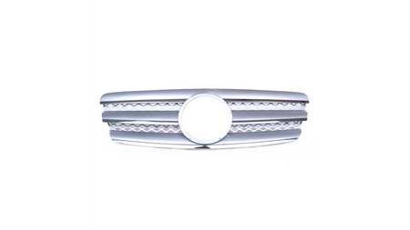 Grill Mercedes-Benz E W211 S211 Chrome & Silver