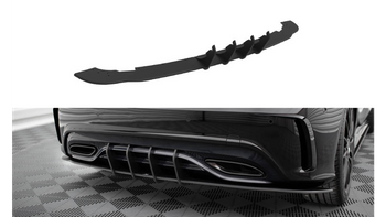 Diffuser Mercedes-Benz A W176 Facelift Rear Street Pro Black-Red
