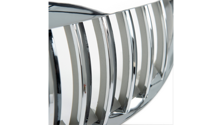 Grill BMW 6 E63 E64 pojedyncze żeberka Chrome