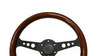 Steering wheel 350mm Wood Black