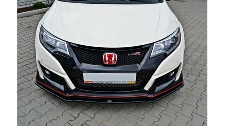 Splitter Honda Civic IX Type-R przód v.1 Gloss Black