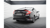 Dyfuzor Honda Civic X Tył Street Pro Black-Red