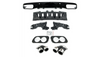 Diffuser Mercedes-Benz C C205 A205 Cabrio Rear with Pipes chrome