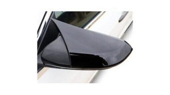 Mirror Cover Set Volkswagen EOS Golf VI Touran Gloss Black