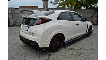 Spoiler Honda Civic IX Type-R Rear Gloss Black