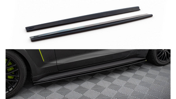 Diffuser Ford Mustang VI GT Side Skirts Gloss Black