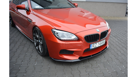 Splitter BMW 6 F06 F13 F12 przód v.1 Gloss Black