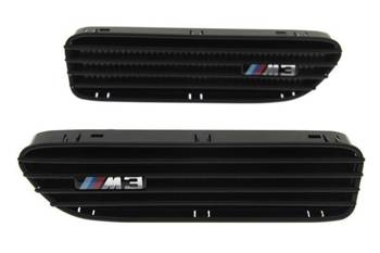 Kidneys side intakes BMW 3 E46 M3 Black