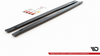 Diffuser Fiat 124 Spider Abarth Side Skirts Gloss Black
