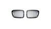 Grill BMW 3 E46 Compact pojedyncze żeberka Matt Black