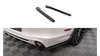 Splitter Ford Mustang V Facelift Tył Boczne Gloss Black