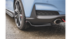 Splitter Hyundai I30 III N Tył Boczne v.3 Gloss Black