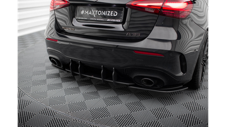 Street Pro Rear Diffuser Mercedes-AMG A35 Hatchback W177 Black