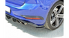 Splitter Volkswagen Golf 7 Facelift R Tył Boczne Gloss Black