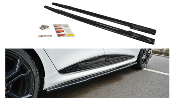 Diffuser Renault Clio IV RS Side Skirts Gloss Black