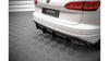 Diffuser Volkswagen Touareg III R-line Rear Street Pro Red