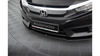 Splitter Honda Civic X Front Pro Black-Red