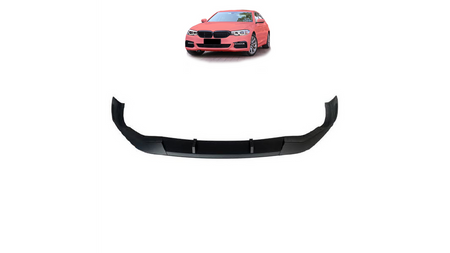 Diffuser BMW 5 G30 G31 Facelift Front Bumper Matt Black