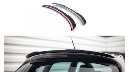 Spoiler Seat Leon II Cupra FR Facelift Rear Gloss Black