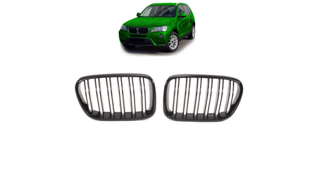 Grill BMW X3 F25 Dual Line Gloss Black