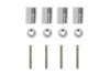 Dystanse maski 6mm Silver