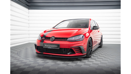 Splitter Volkswagen Golf 7 GTI CLUBSPORT Front Gloss Black