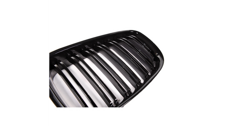 Grill BMW 5 F07 podwójne żeberka Gloss Black