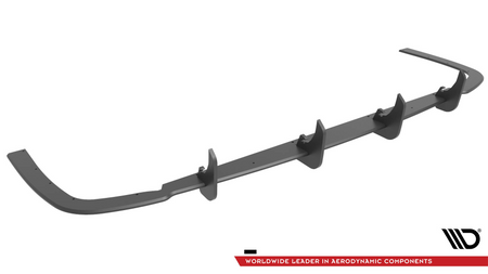 Diffuser Volkswagen Caddy Maxi V Rear Street Pro Black-Red