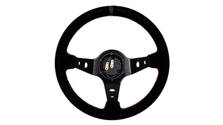 Steering wheel Pro 350mm offset:80mm Suede Black