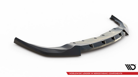 Front Splitter V.6 for BMW 1 F40 M-Pack / M135i Gloss Black