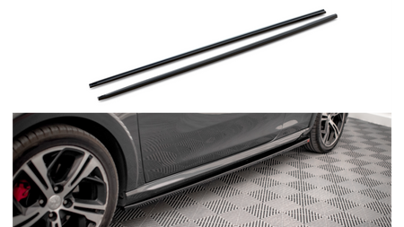 Diffuser Peugeot 208 GTi I Side Skirts Gloss Black