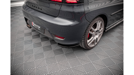 Splitter Seat Ibiza Cupra III Tył Boczne Gloss Black