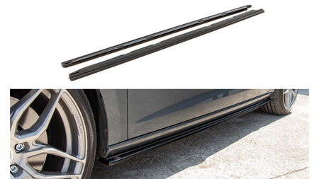 Diffuser Seat Leon III Cupra FR Facelift Side Skirts v.1 Gloss Black