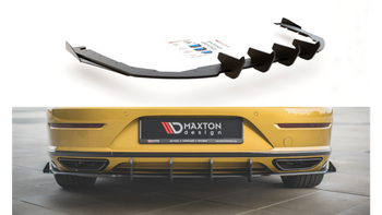 Diffuser Volkswagen Arteon R-Line Rear Valance + Flaps Red Racing Durability