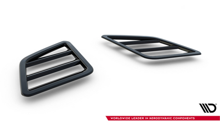 Bonnet Vents Uniwersalne Gloss Black