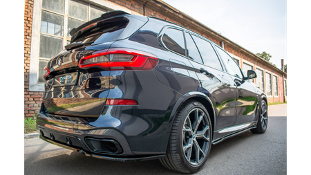 Dokładka BMW X5 G05 M-pack Progi Gloss Black