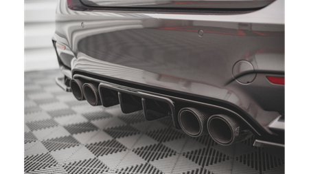 Diffuser BMW 4 F82 M-Pack Rear Valance Gloss Black