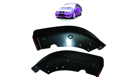 Dokładka BMW 3 E46 Zderzak Przód Matt Black